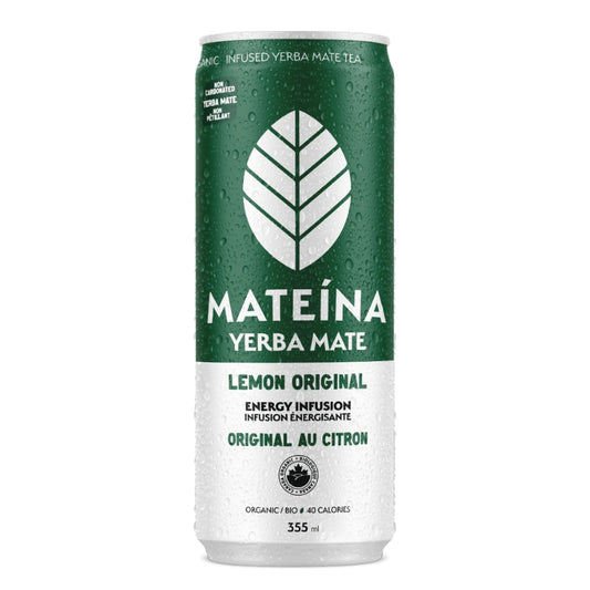 Mateina Original au Citron - Infusion énergisante Yerba mate - Lemon original
