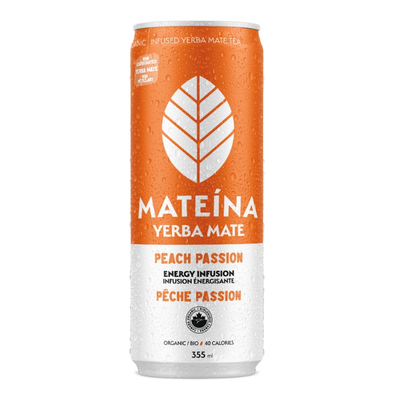 Mateina Pêche Passion - Infusion énergisante Yerba mate - Peach passion
