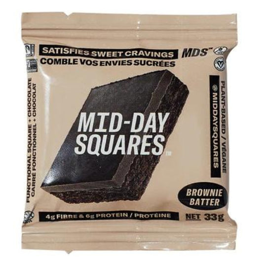 Mid-Day Squares Mid-Day Squares - Brownie batter Mid-Day Squares - Brownie batter