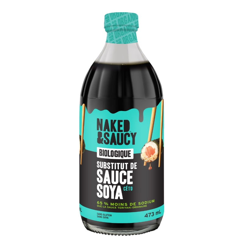 Naked natural foods Substitut de Sauce Soja Biologique Soy Sauces Substitute Organic