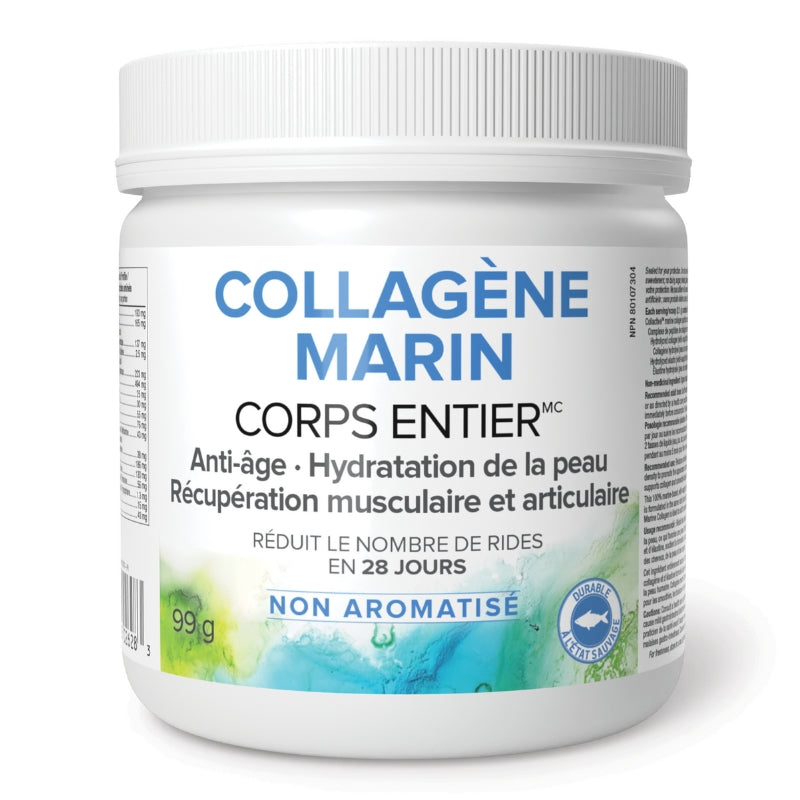 Natural Factors Collagène Marin Corps Entier - Anti-âge Total Body Marine Collagen -  Antiaging