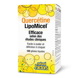 natural factors Quercétine 250 mg · Matrice LipoMicel
