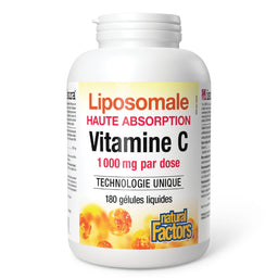 Natural Factors Vitamine C Liposomale - Haute absorption Vitamin C Liposomal - High absorption