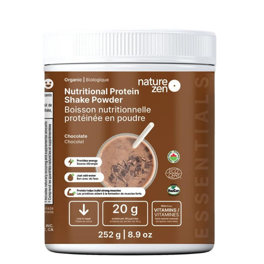Nature-Zen Protéines végétales - Chocolat Plant-based protein - Chocolate