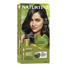 Naturtint Colorant permanent gel 2N - Brun noir Permanent colouring gel 2N - Brown black