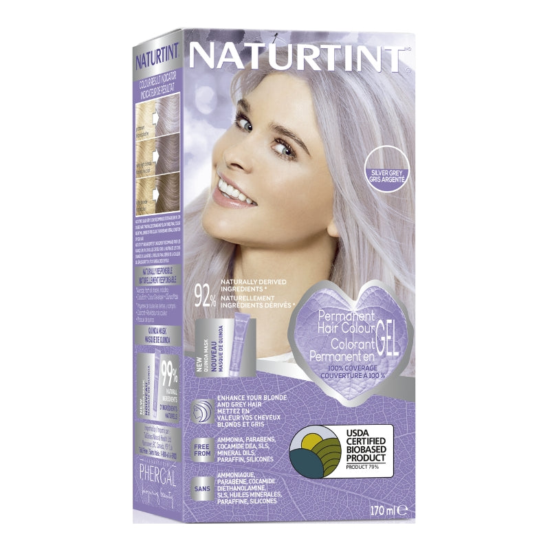 Naturtint - Colorant permanent gel - Gris Argenté