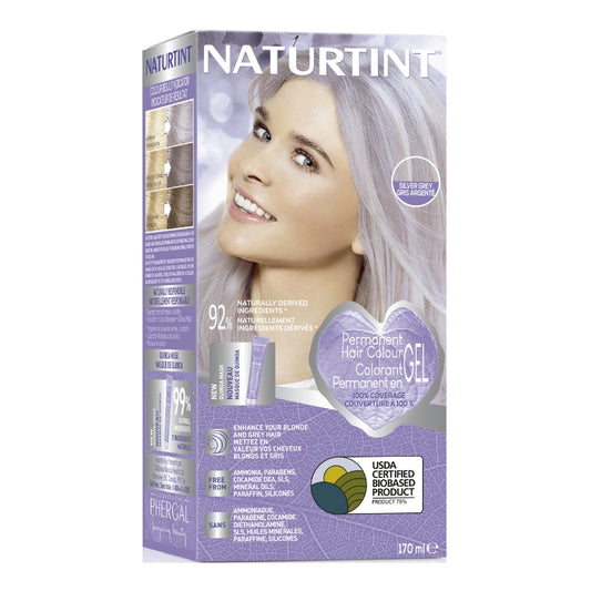 Naturtint - Colorant permanent gel - Gris Argenté