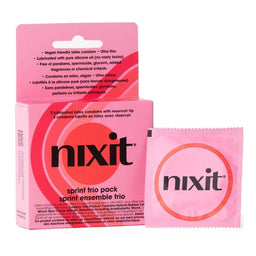 Nixit Condoms Lubrifiés en Latex