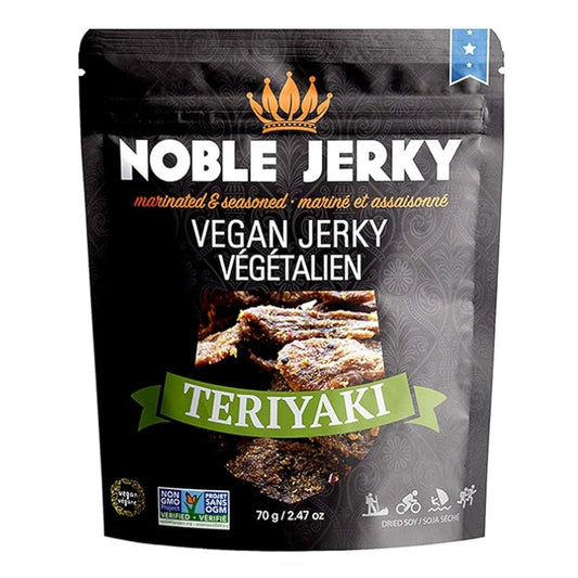 Noble jerky Jerky végétalien - Teriyaki Vegan jerky - Teriyaki