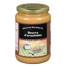 Nuts to you Beurre d'arachides Crémeux Smooth Peanut Butter