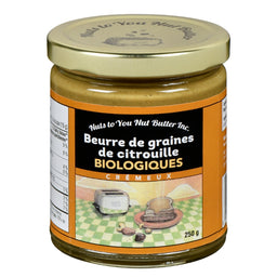 Nuts to you Beurre Citrouille Bio Crémeux Smooth Pumpkin Seed Butter - Organic