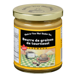 Nuts to you Beurre de Graines de Tournesol Crémeux Smooth Sunflower Seed Butter