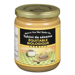 Tahini de sésame Crémeux Équitable Bio||Smooth Fair Trade Sesame Tahini - Organic