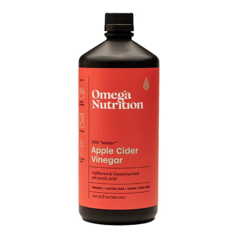 Omega nutrition Vinaigre de Cidre de Pomme Bio Apple Cider Vinegar - Organic