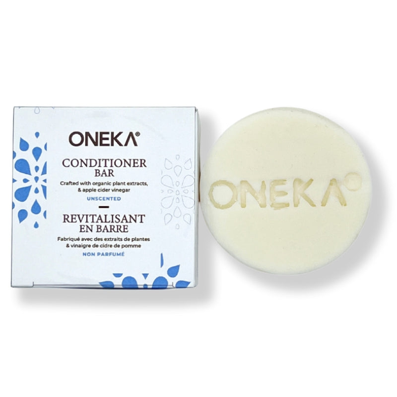 Oneka Revitalisant en barre - Non parfumé Conditioner bar - Unscented