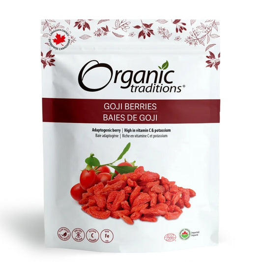 Organic traditions Baies De Goji Biologique Goji Berries Organic