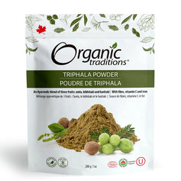 Organic traditions Poudre de Triphala Biologique Triphala Powder Organic