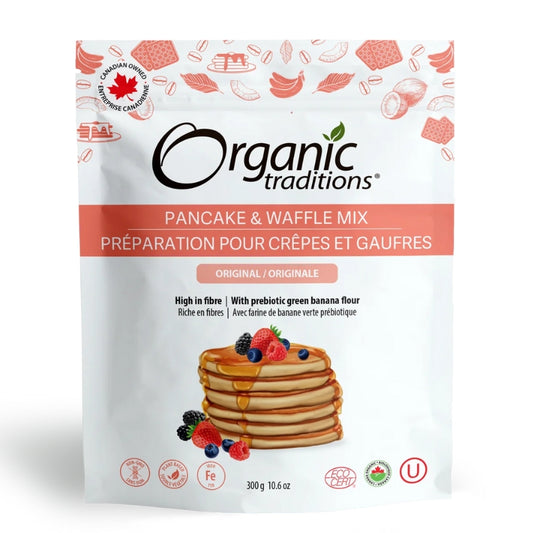 Organic traditions Mélange Pour Crêpes et Gaufres  Original Original Pancake & Waffle Mix