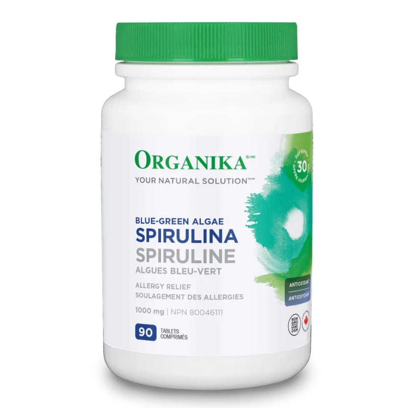 Organika Spiruline algues Bleu-Vert - 1000 mg