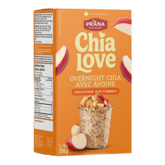 prana Chialove - Overnight Chia-Avoine Croustde aux pommes