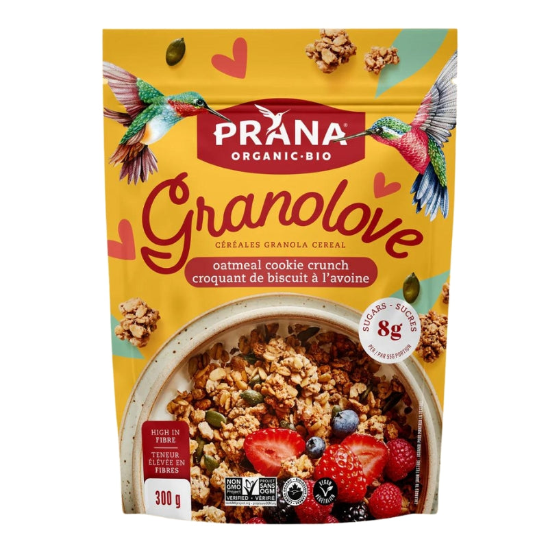 Prana Granolove - Croquant De Biscuit À L'Avoine Bio