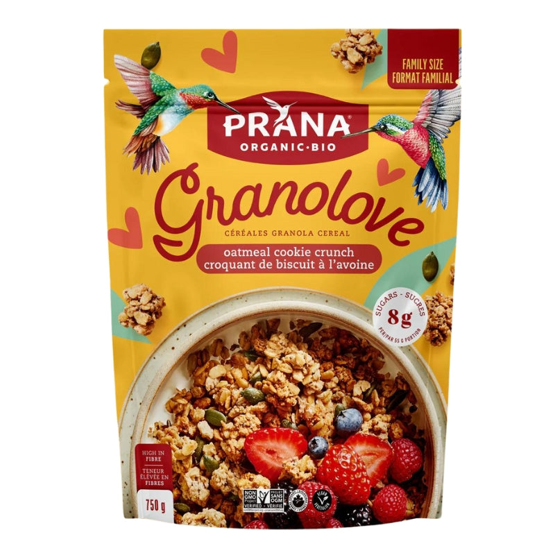 Prana Granolove - Croquant De Biscuit À L'Avoine Bio