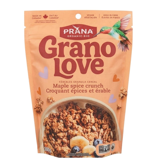 Prana  Granolove – Granola biologique croquant épices et érable