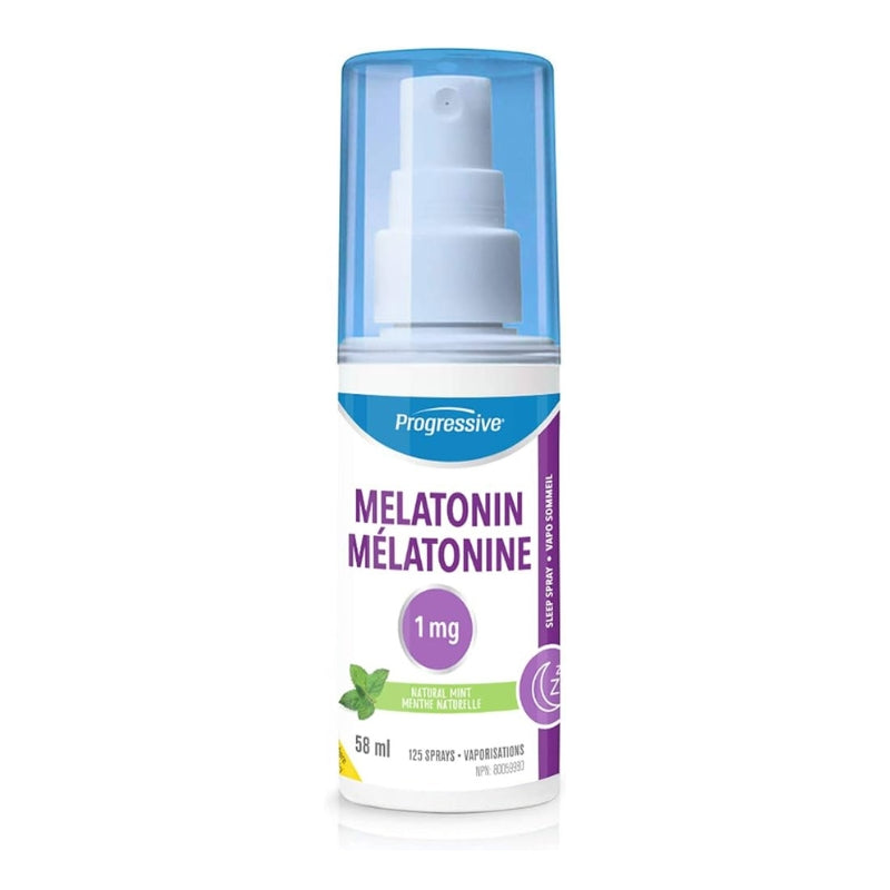 Progressive Spray Mélatonine 1 mg - Menthe Melatonin spray 1 mg - Mint