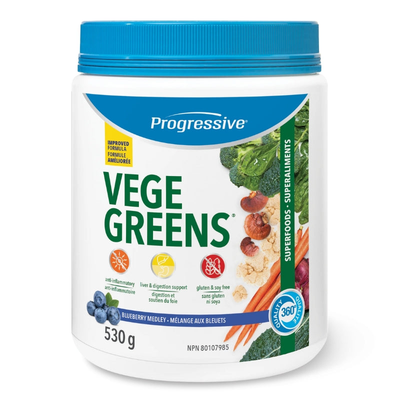 progressive Vegegreens superaliments - Bleuets VegeGreens superfoods - Blueberry