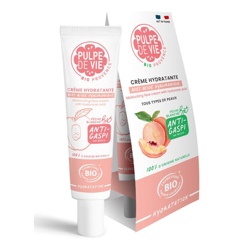 Pulpe de vie Crème hydratante visage - Pêche Moisturizing face cream - Peach