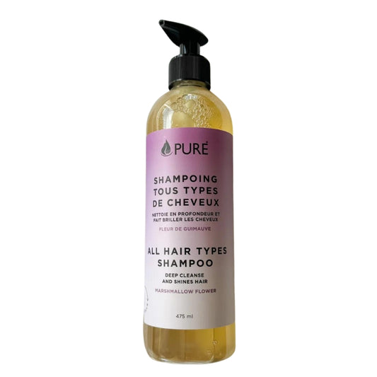 Pure Shampoing tout types de cheveux - Fleur de Guimauve Shampoo all hair types - Marshmallow Flower