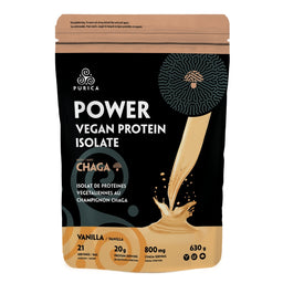 Purica Protéines Végétaliennes Chaga - Vanilla Protein Vegan Chaga - Vanilla