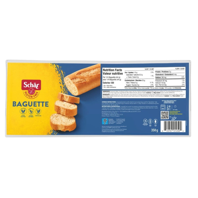 Schar Baguettes sans gluten Baguettes gluten-free