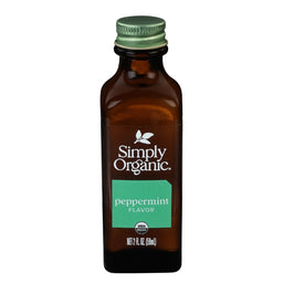 Simply Organic Arôme de menthe poivrée - Biologique Peppermint flavour Organic