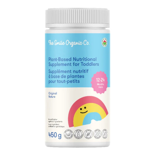 The Smile Organic Co Supplément nutritif à base de plantes - Pour tout-petits - Nature Plant-Based nutritional supplement - For Toddlers - Original