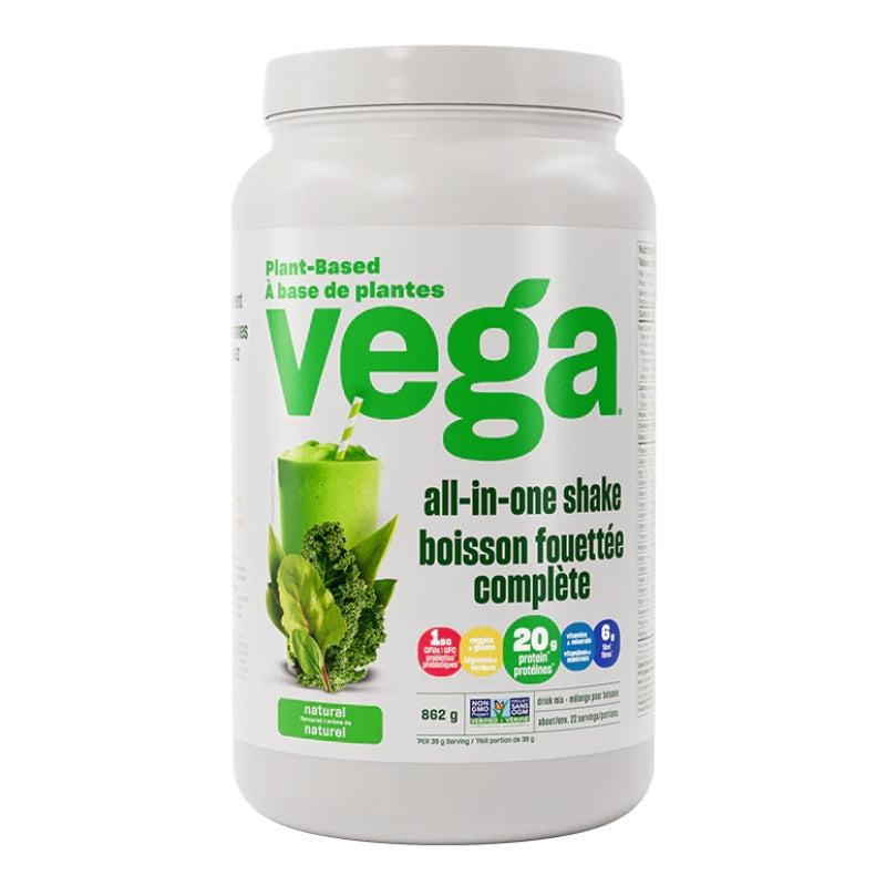 Vega Vega Boisson fouettée complète - Naturel Vega All-in-one shake - Natural