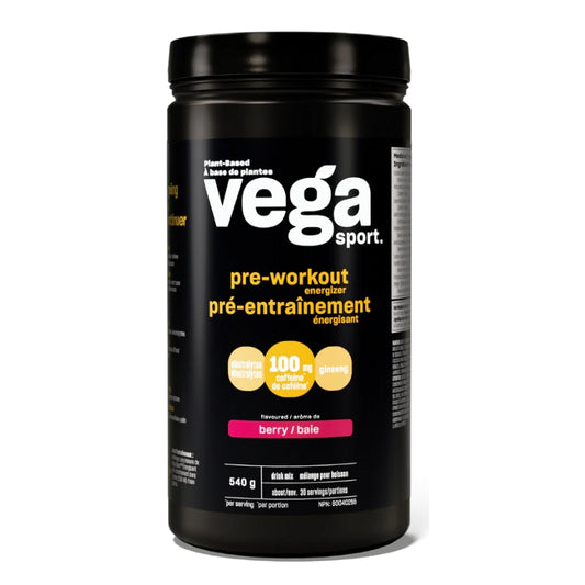 Vega sport énergiseur pré-entraînement - Baie pre-workout energizer - Berry