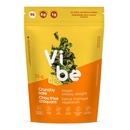 Vibe Chou frisé croquant - Délice fromagé végétalien Crunchy kale - Vegan cheesy delight