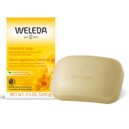weleda Savon végétal au Calendula Vegetal soap in Calendula