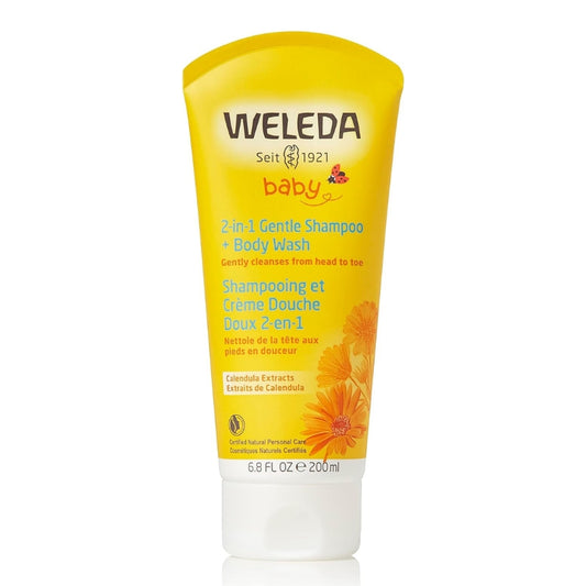 weleda Crème lavante Corps et Cheveux - Calendula 2-in-1 gentle shampoo + Body wash - Calendula