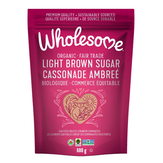 Wholesome Cassonade Ambrée Bio Light brown sugar Organic