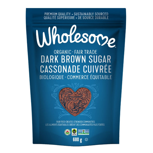Wholessome Cassonade Cuivrée Biologique Dark brown sugar Organic