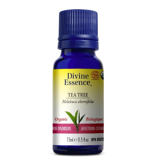 divine essence huile essentielle biologique - tea tree 15 ml