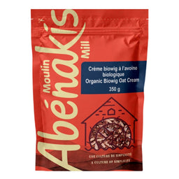 Abénakis Gourmet - Crème Biowig Avoine bio - 350 g
