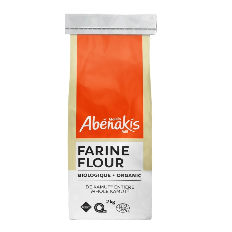 Abénakis Gourmet Farine de Kamut entière biologique 2 kg