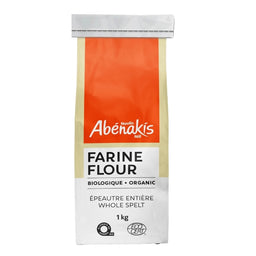 Abénakis Gourmet Farine Épeautre Entière Biologique 1kg