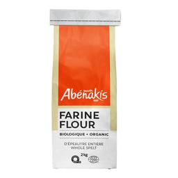 Abénakis Gourmet Farine Épeautre Entière Biologique 2 kg