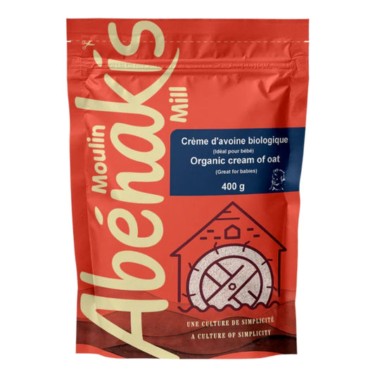 Abénakis Gourmet - Crème avoine bio - 350 g