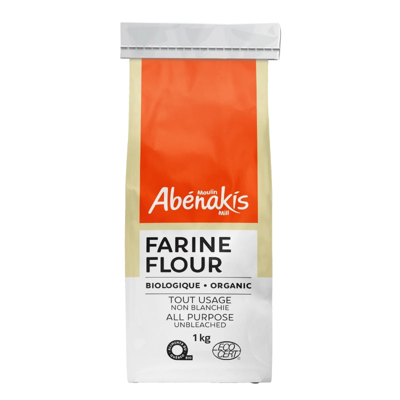 Abénakis Gourmet Farine tout usage non blanchie biologique