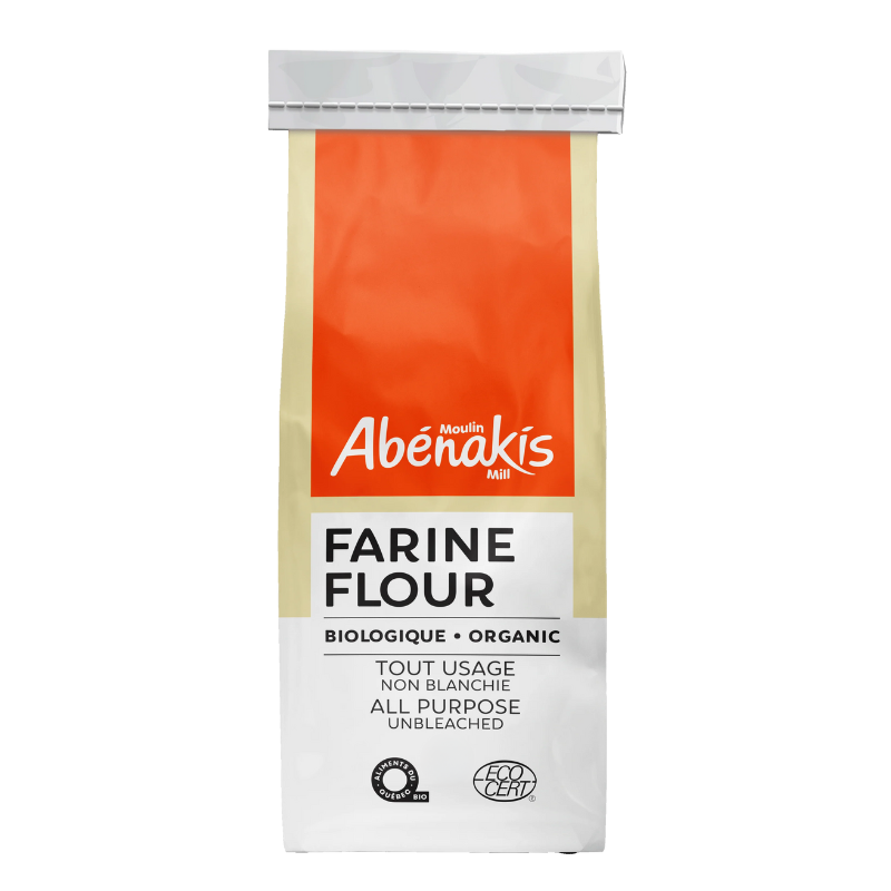 Abénakis Gourmet Farine tout usage non blanchie biologique 2k